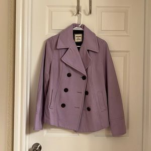 Purple coat. Good condition